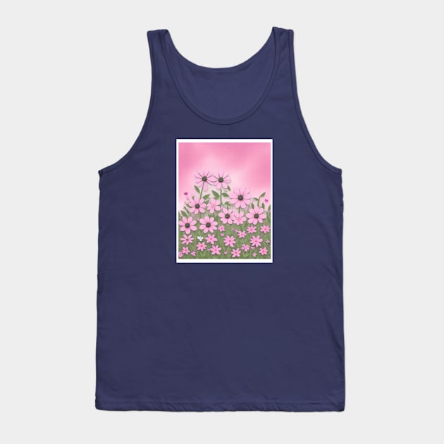 Auntie Says, Look at the flowers Tank Top by AuntieSaysHey